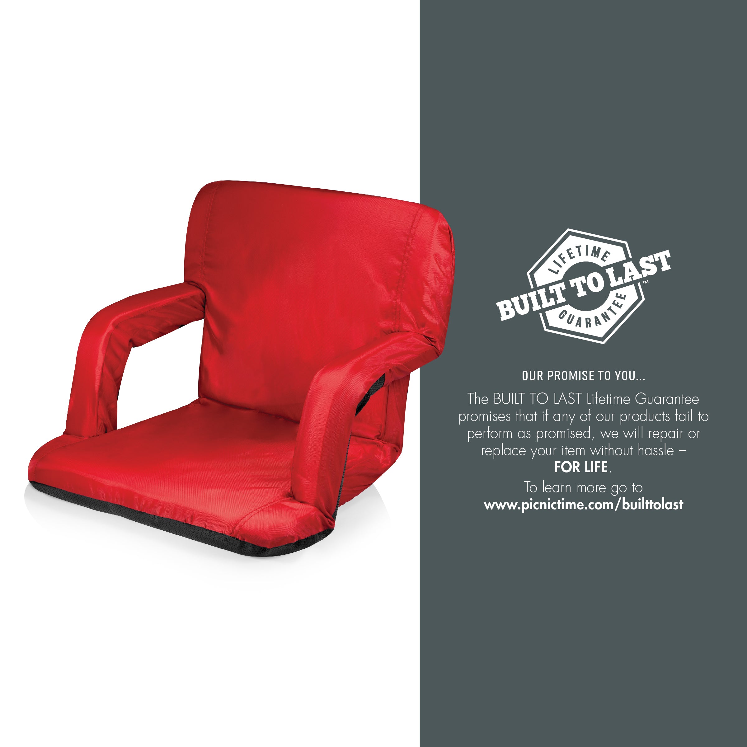 Ventura Portable Reclining Stadium Seat