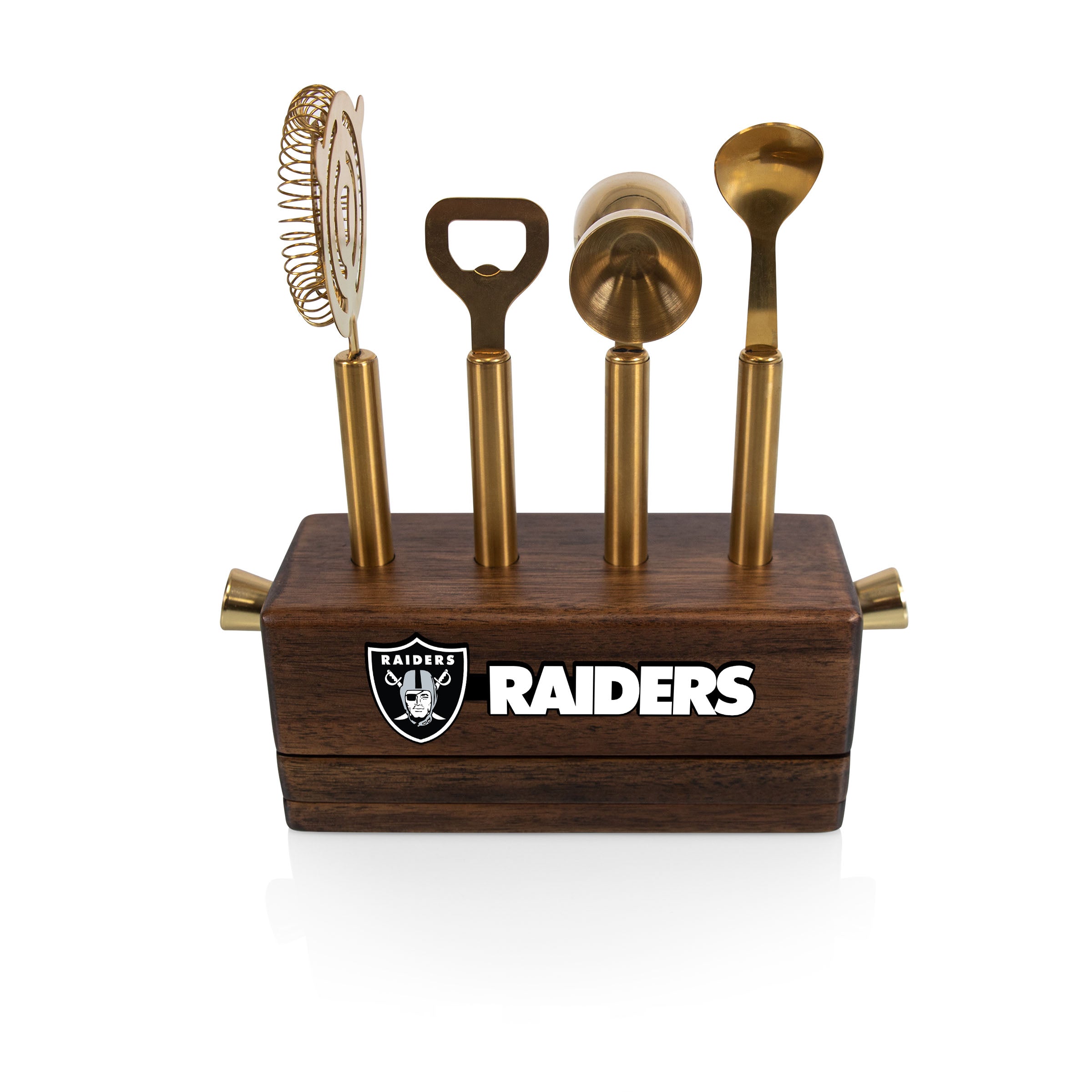 Las Vegas Raiders - Sidecar 5-Piece Bar Tool Set