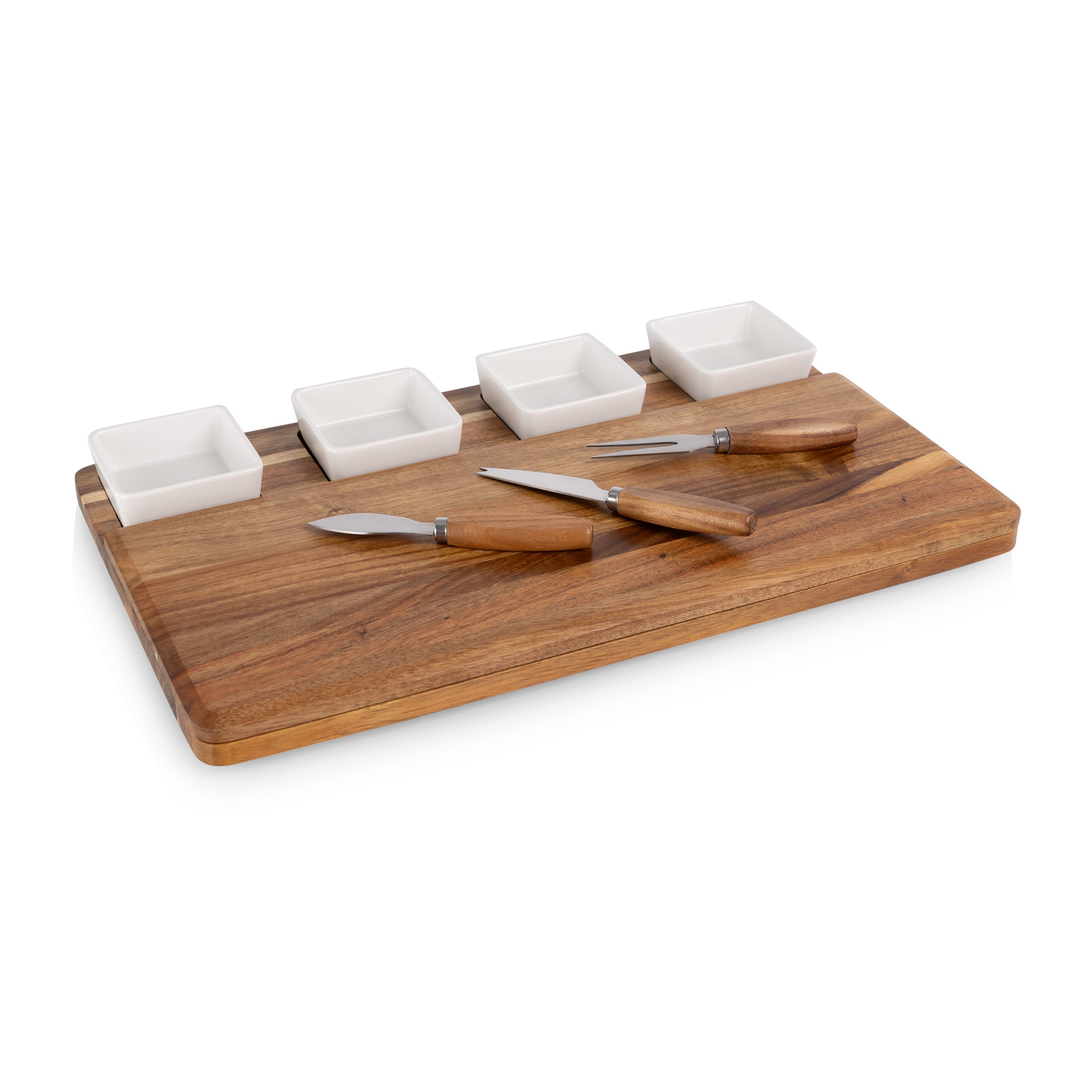 Picada Tapas & Cheese Board Set with Dip Bowls
