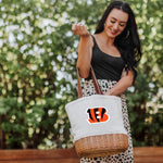 Cincinnati Bengals - Pico Willow and Canvas Lunch Basket