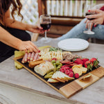 Michigan Wolverines - Covina Acacia and Slate Serving Tray