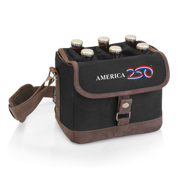 America250 - Beer Caddy Cooler Tote with Opener