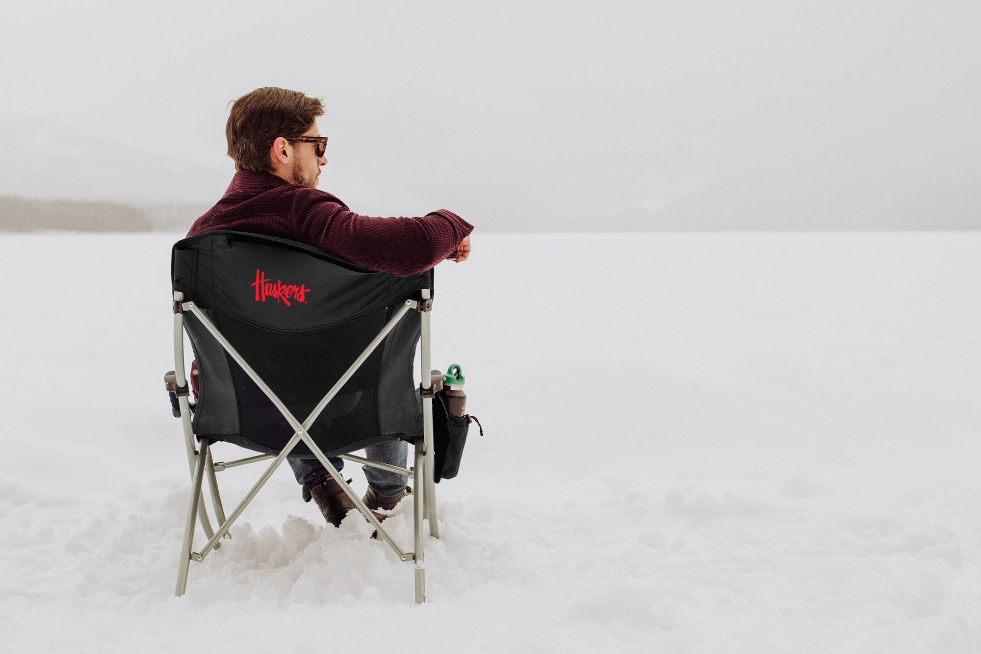 Nebraska Cornhuskers - PT-XL Heavy Duty Camping Chair