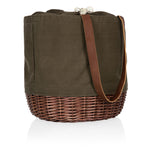 Arizona Coyotes - Coronado Canvas and Willow Basket Tote