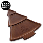 Christmas Tree Sectioned Serving Tray