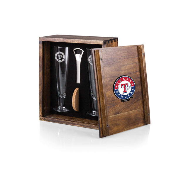 Texas Rangers - Pilsner Beer Glass Gift Set