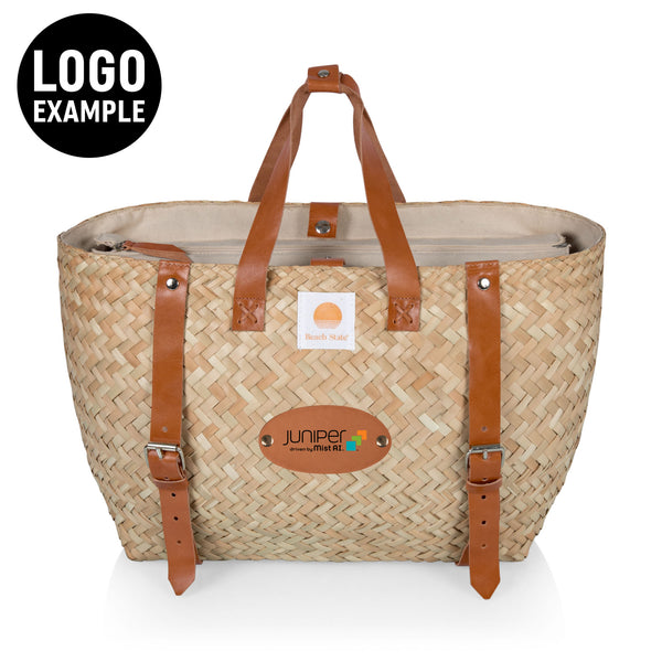 Hermosa Woven Beach Cooler Bag