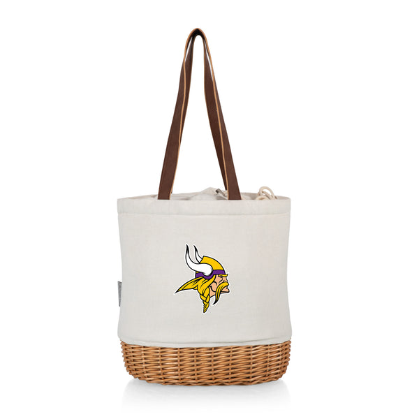 Minnesota Vikings - Pico Willow and Canvas Lunch Basket