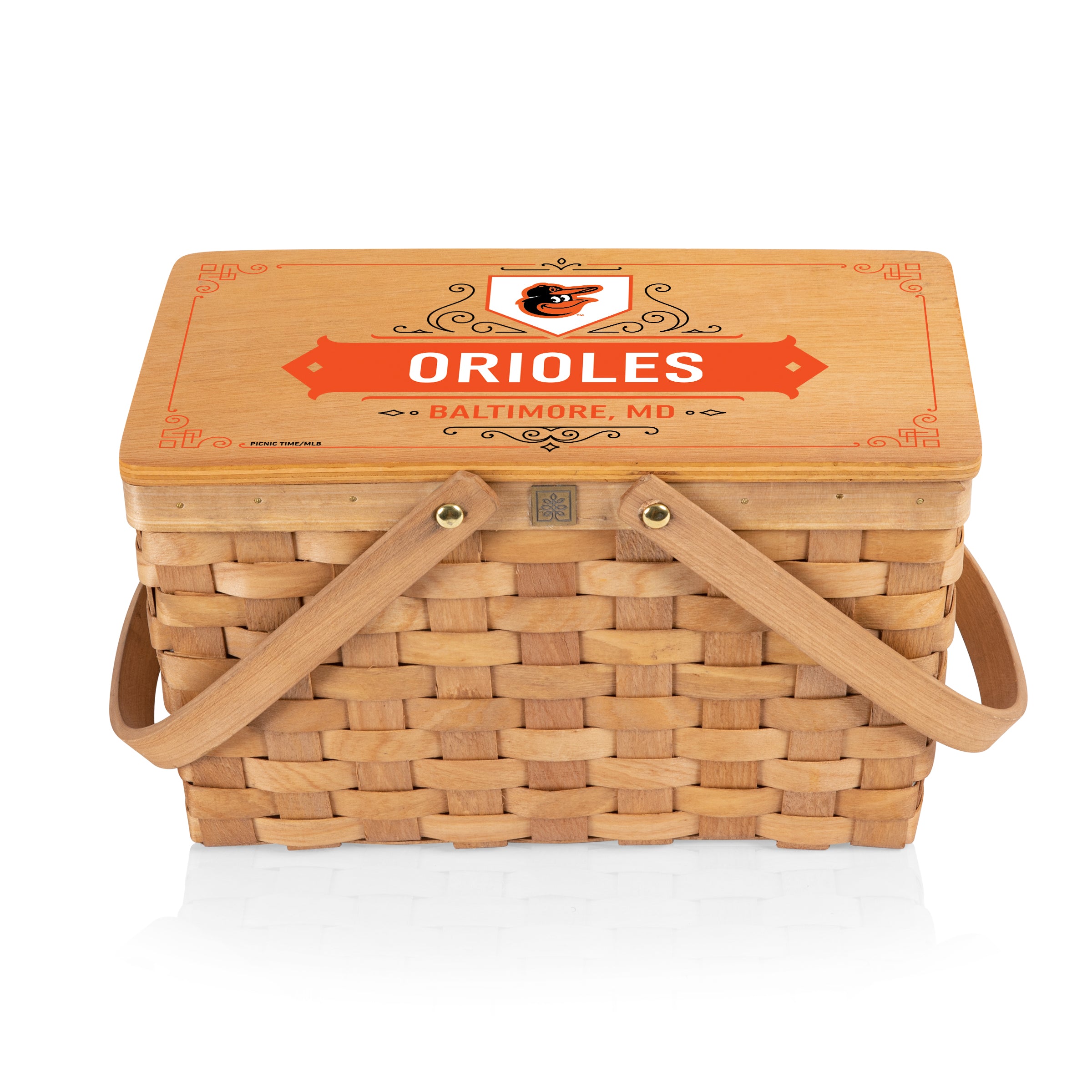 Baltimore Orioles - Poppy Personal Picnic Basket