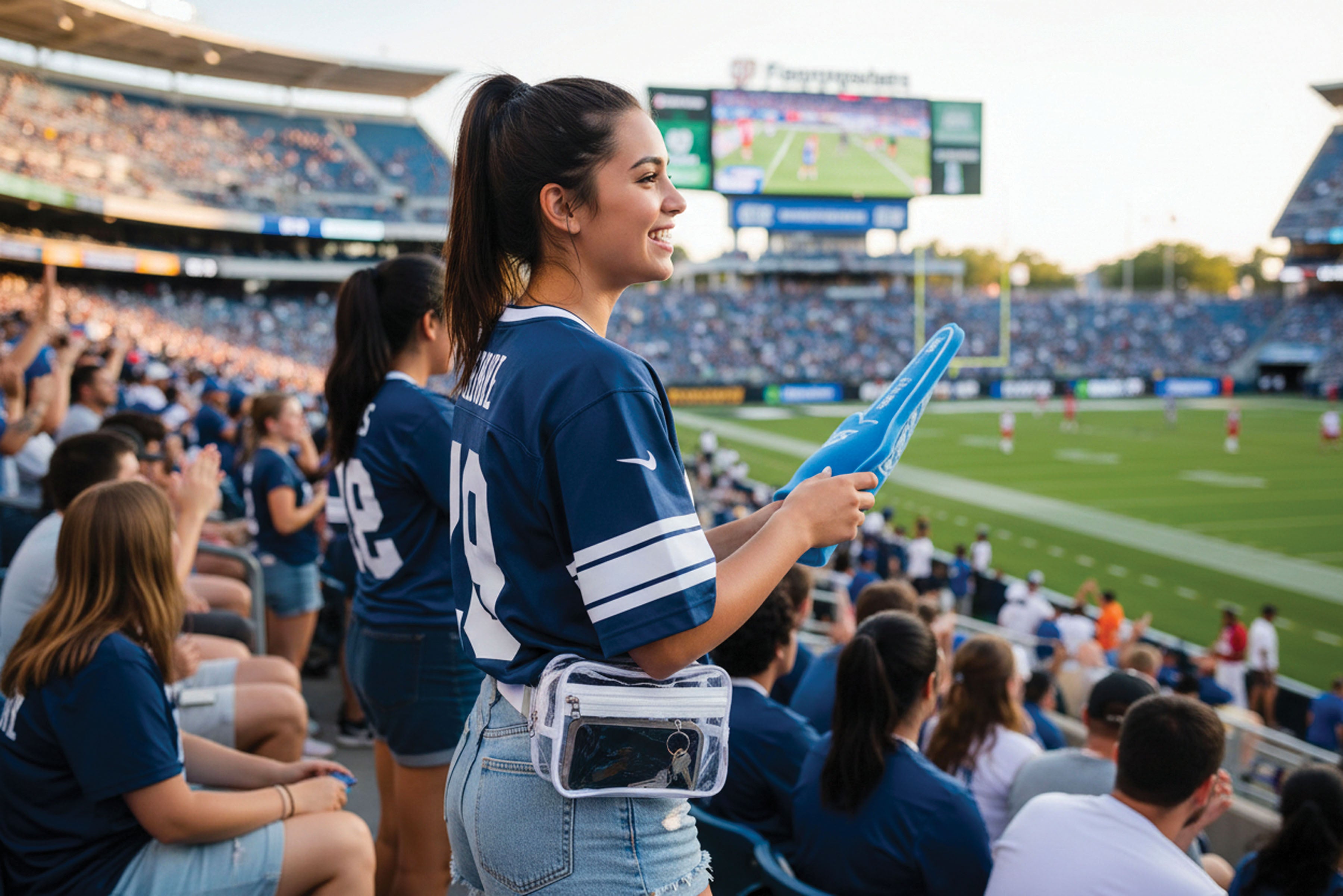 Clear Stadium Fanny Pack