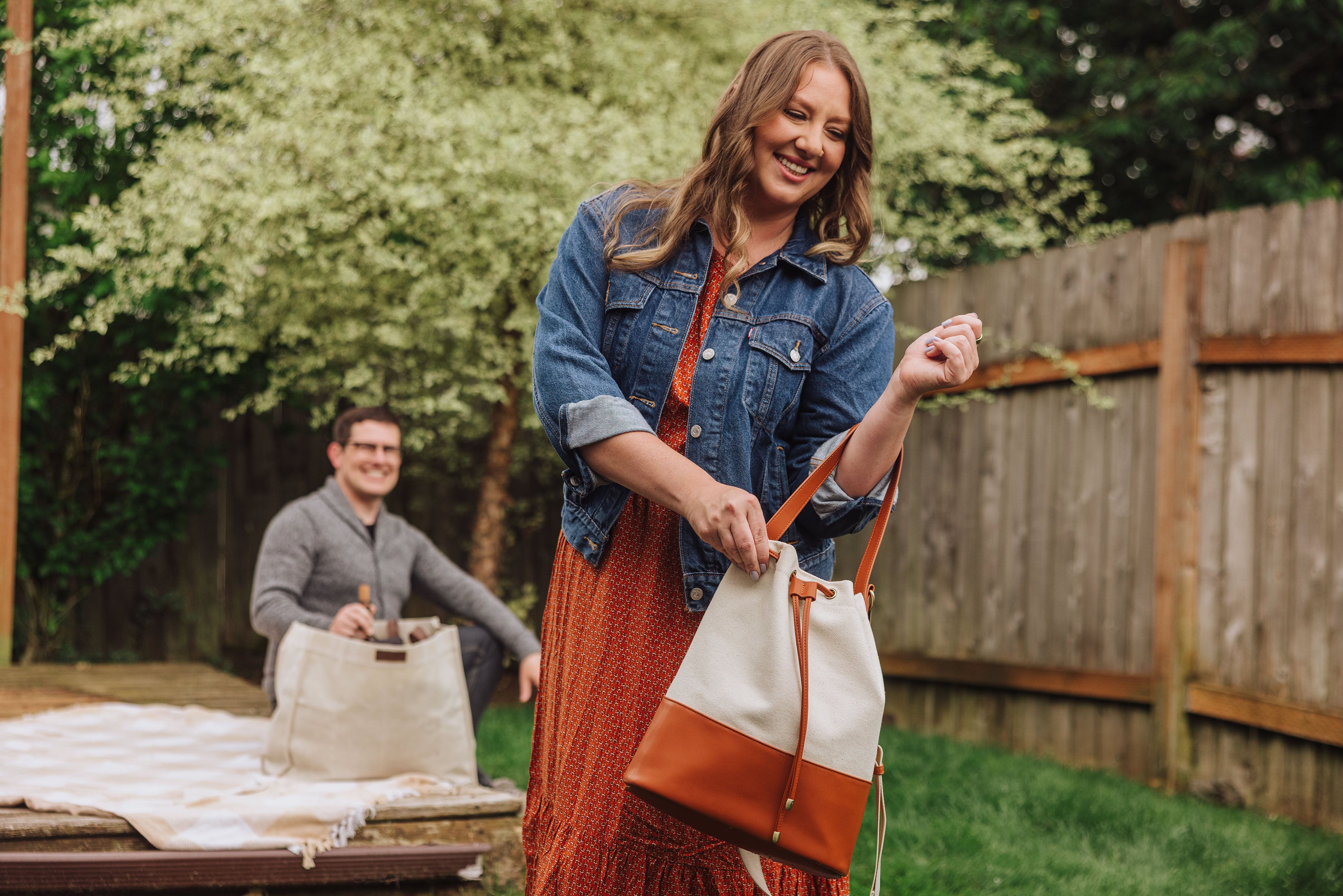 Sirolo Canvas & Leatherette Tote