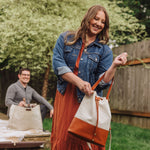 Sirolo Canvas & Leatherette Tote