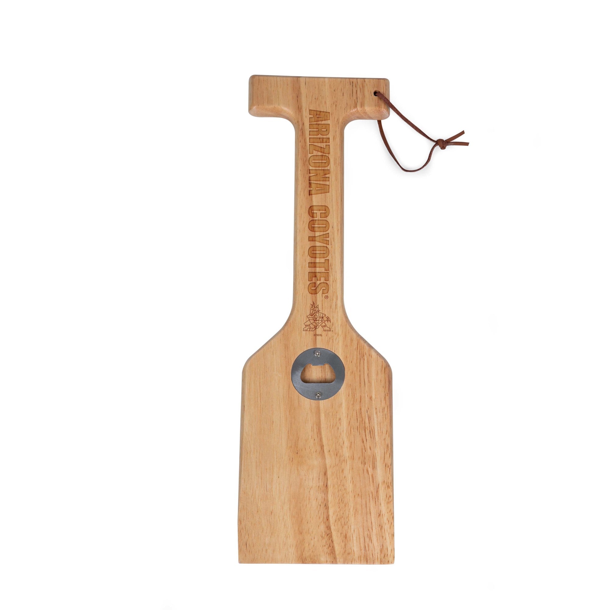 Arizona Coyotes - Hardwood BBQ Grill Scraper with Bottle Opener