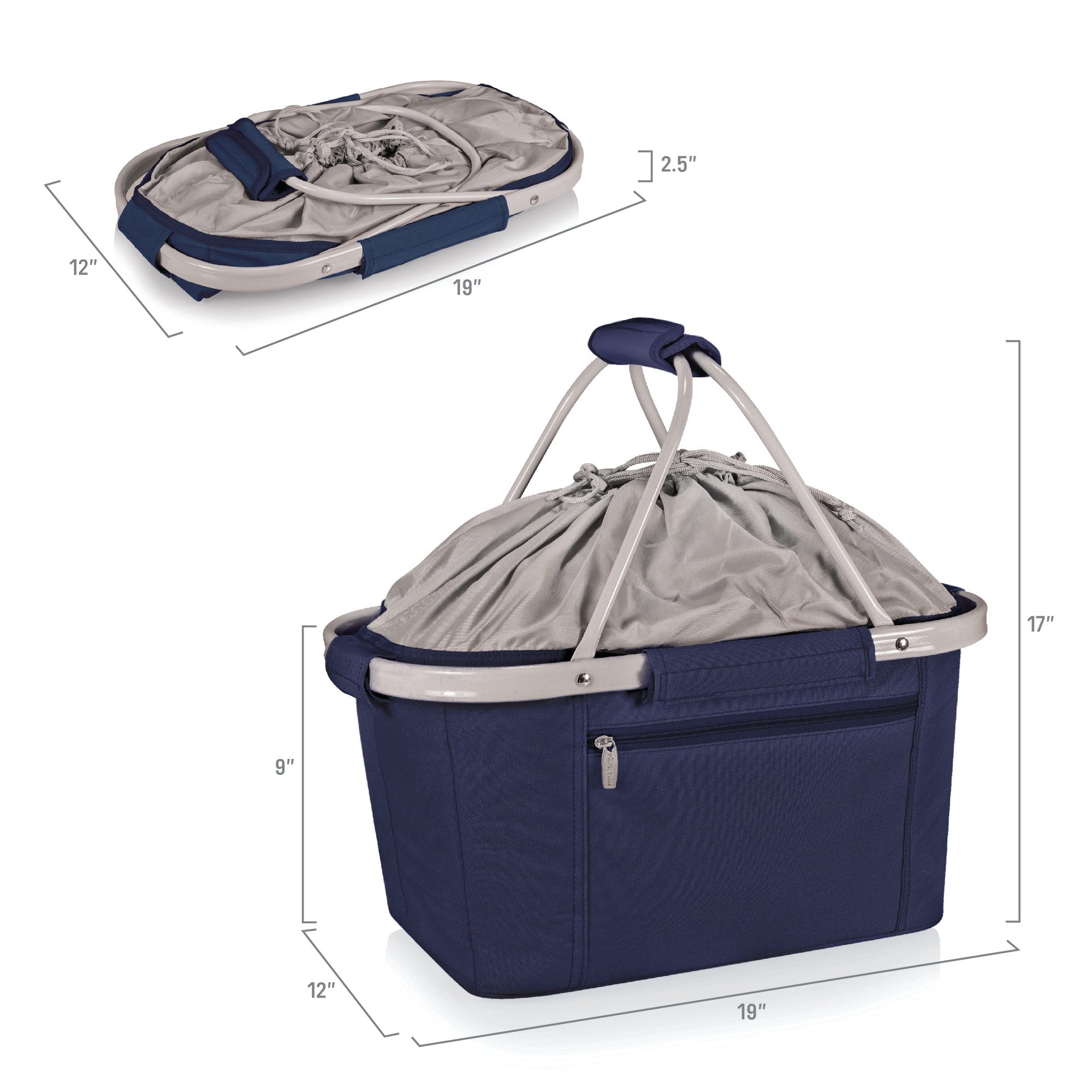 Los Angeles Chargers - Metro Basket Collapsible Cooler Tote