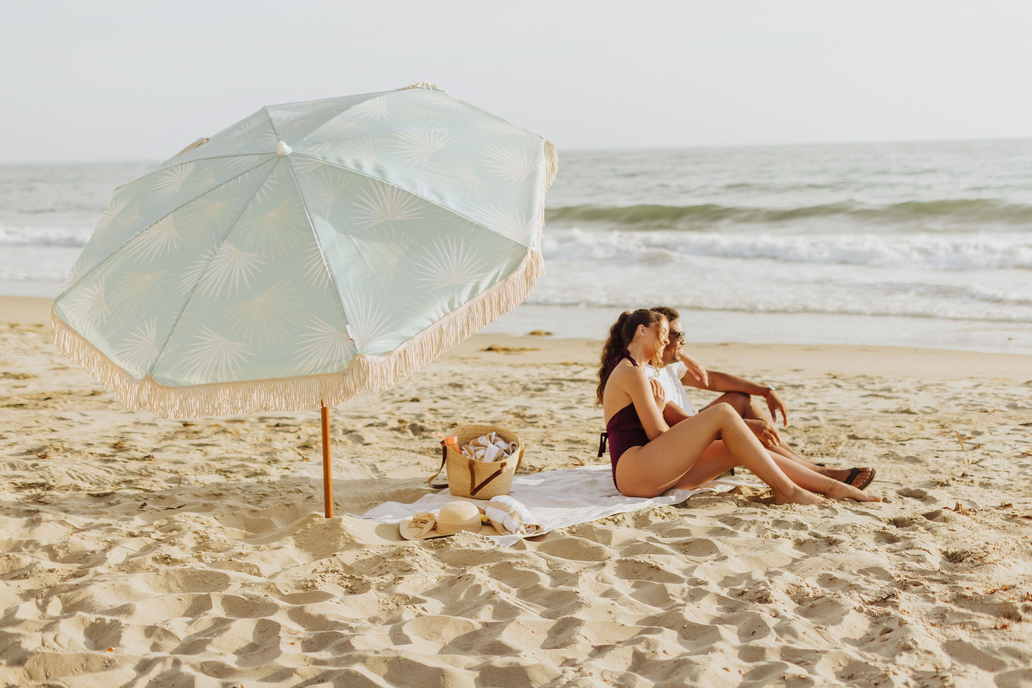 Summerland 6.5 ft. Portable Beach Umbrella