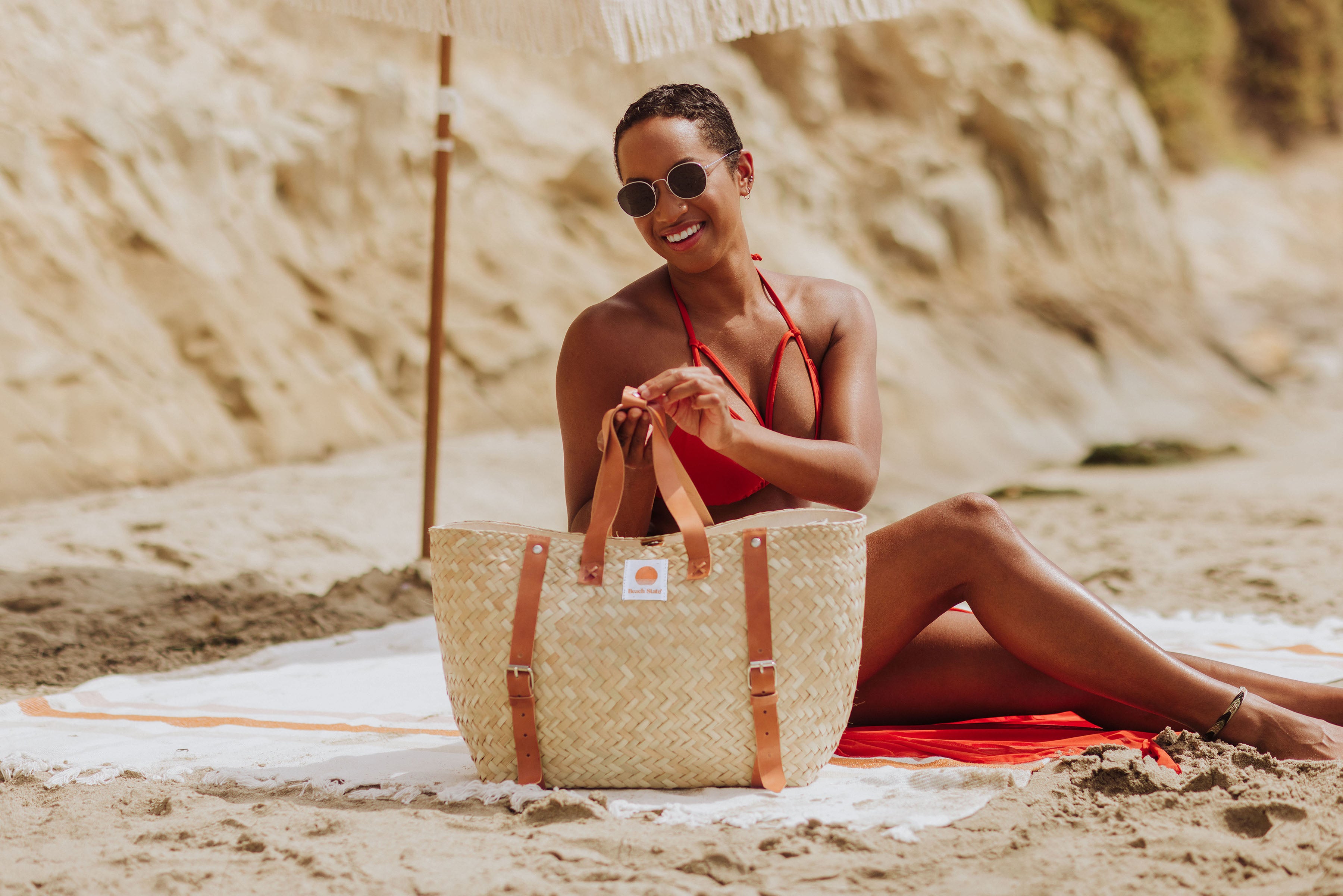 Hermosa Woven Beach Cooler Bag – PICNIC TIME FAMILY OF BRANDS