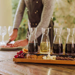 Cava Wine Tasting Kit with 4 Glass Carafes