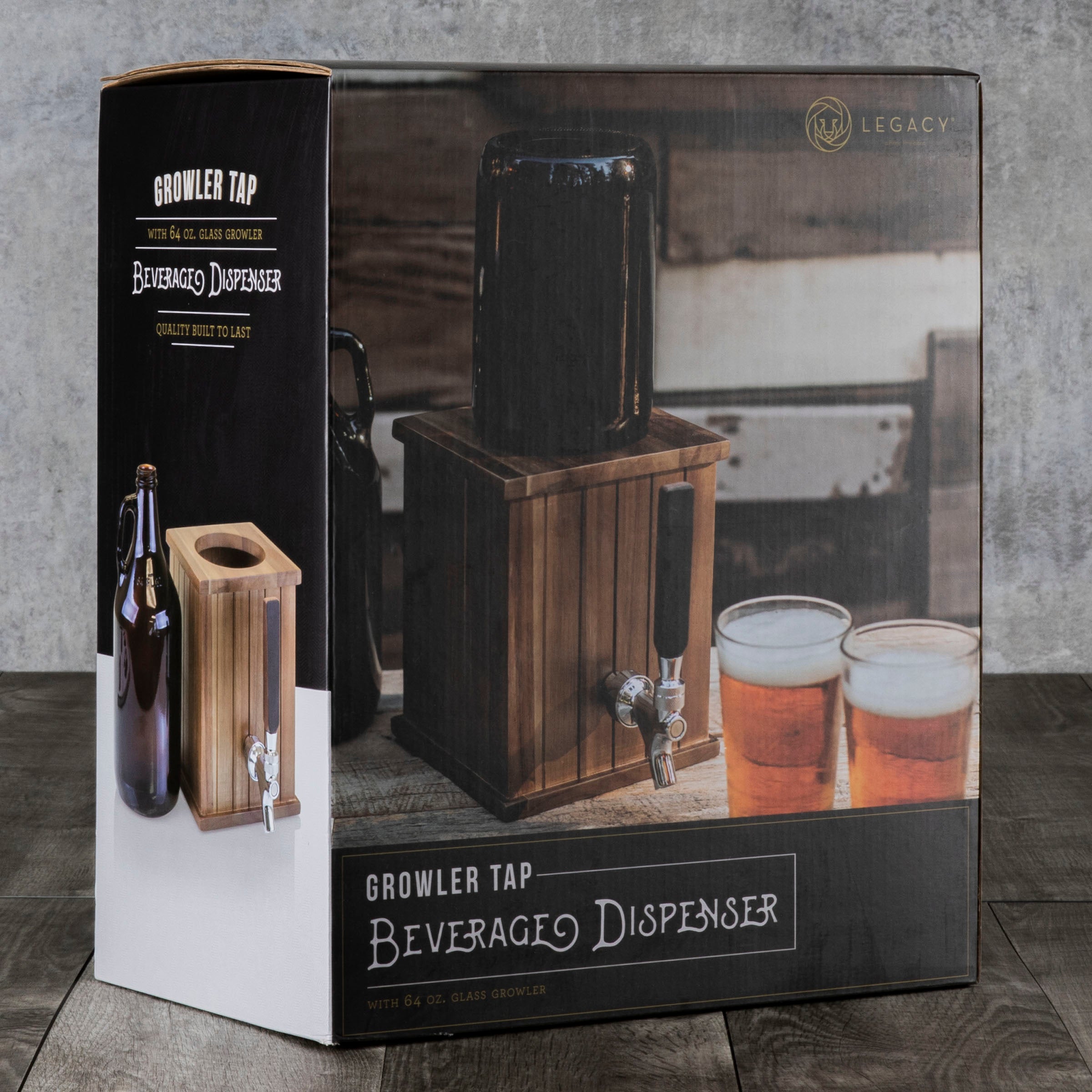 Growler Tap with 64 oz. Glass Growler