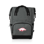 Arkansas Razorbacks - On The Go Roll-Top Backpack Cooler