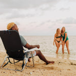Illinois Fighting Illini - Monaco Reclining Beach Backpack Chair