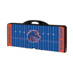 Boise State Broncos Football Field - Picnic Table Portable Folding Table with Seats