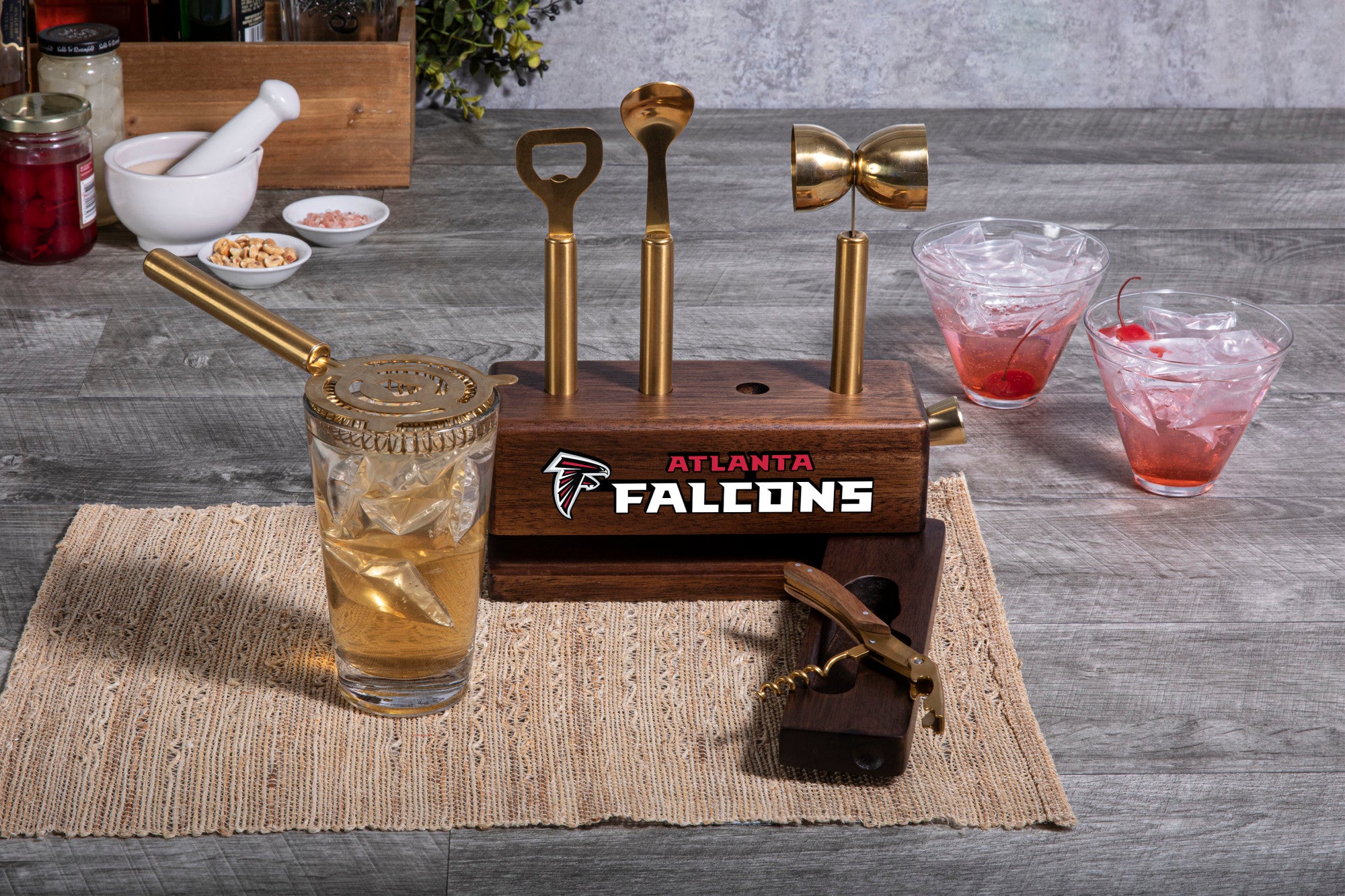 Atlanta Falcons - Sidecar 5-Piece Bar Tool Set