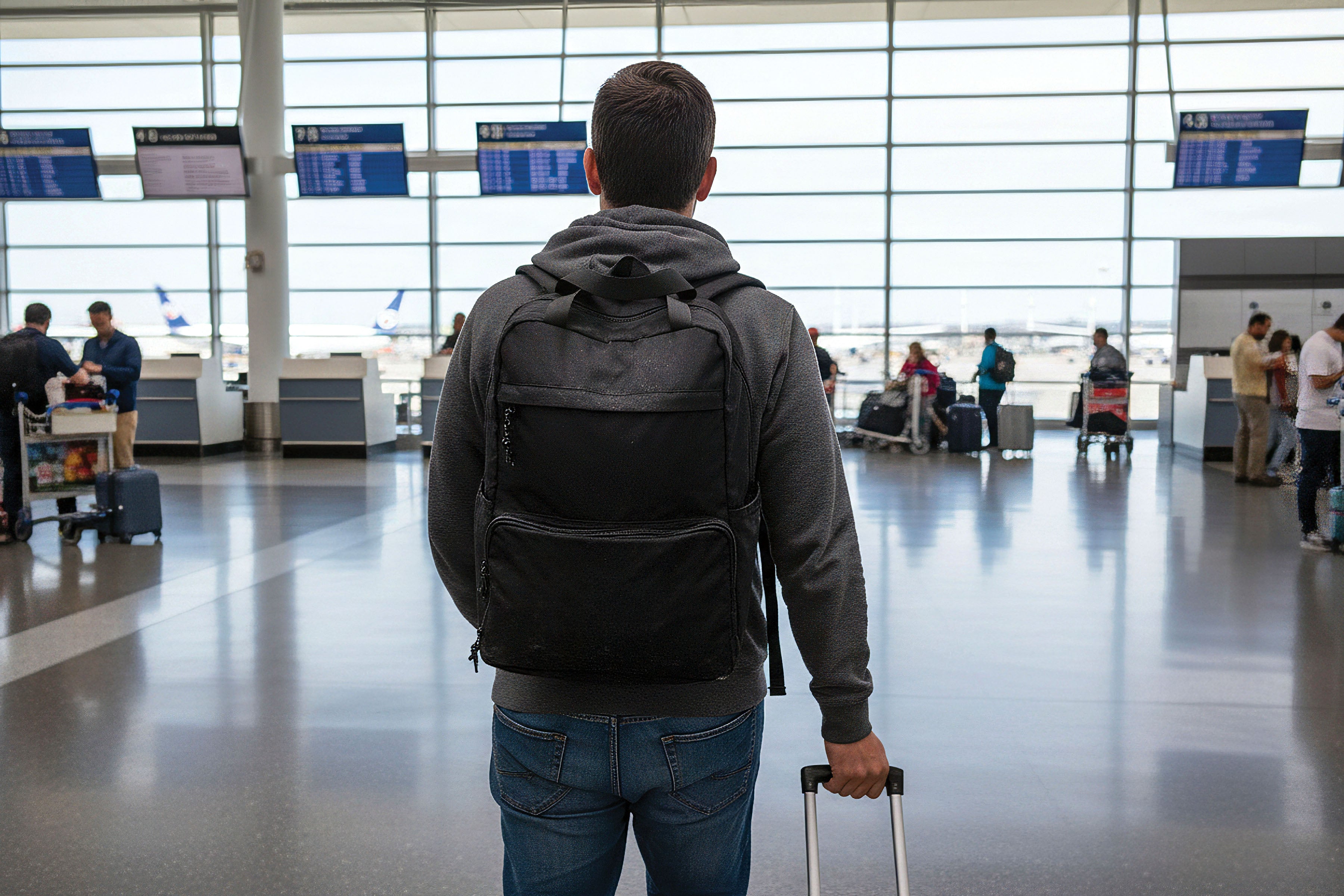 Travel Convertible Backpack with Cooler