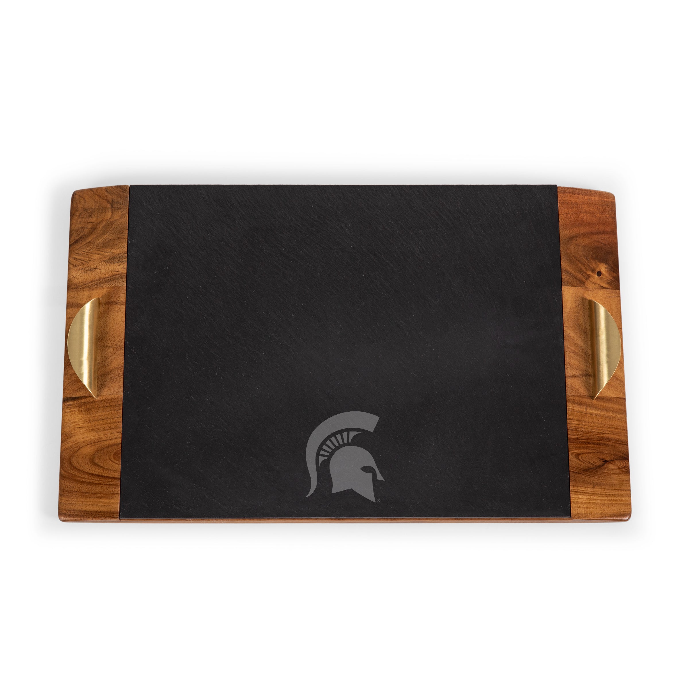 Michigan State Spartans - Covina Acacia and Slate Serving Tray