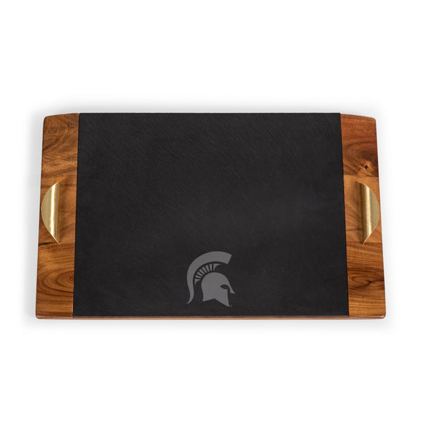 Michigan State Spartans - Covina Acacia and Slate Serving Tray