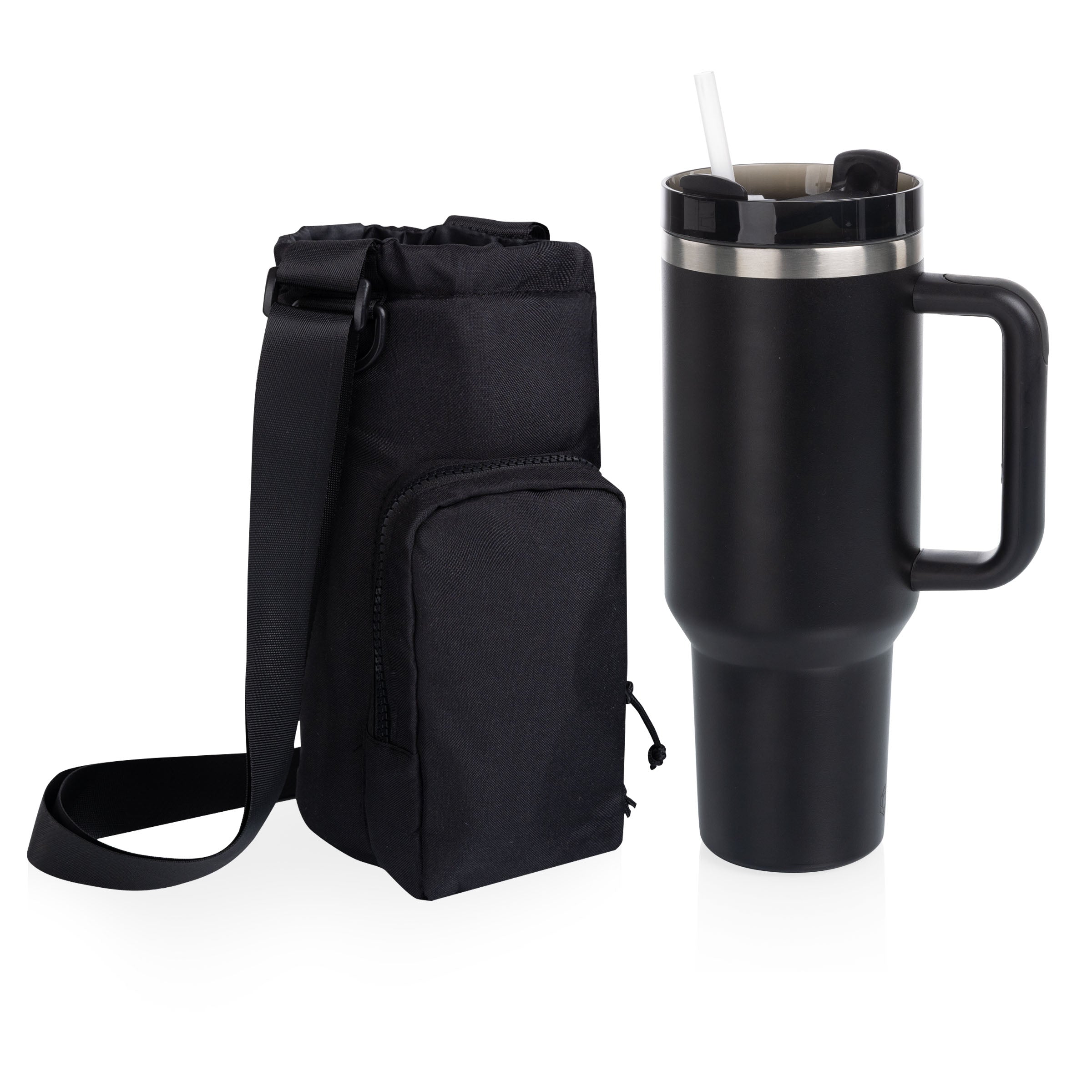 Eclipse 40 oz Travel Tumbler with Carrier Bag Set