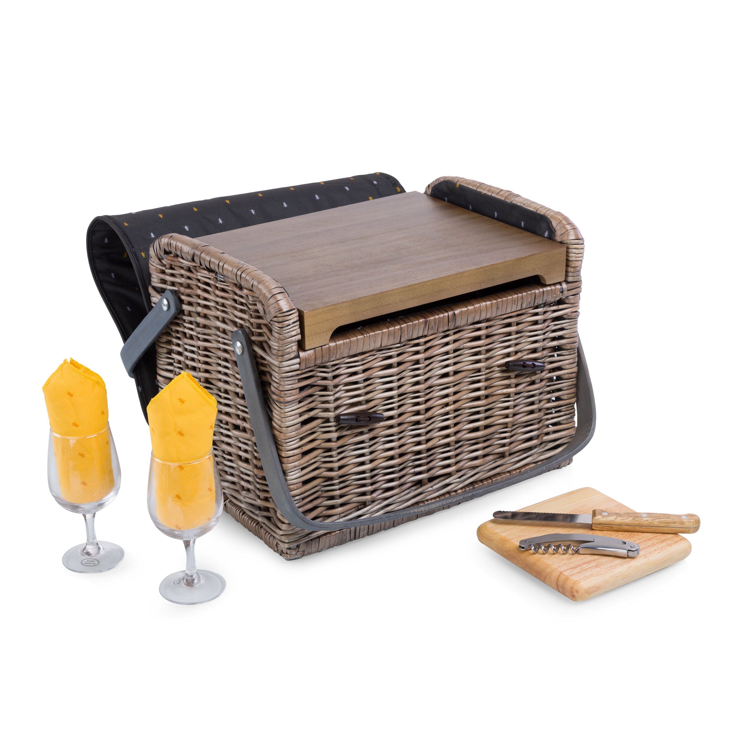 Kabrio Wine & Cheese Picnic Basket