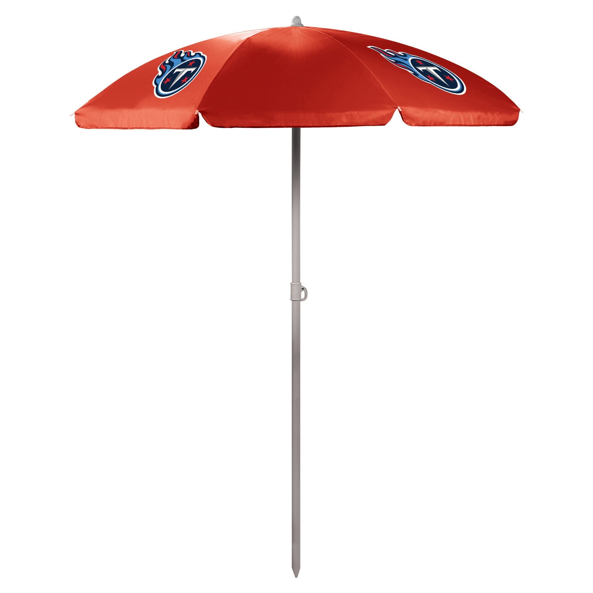 Tennessee Titans - Picnic Table Portable Folding Table with Seats and Umbrella