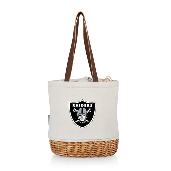 Las Vegas Raiders - Pico Willow and Canvas Lunch Basket