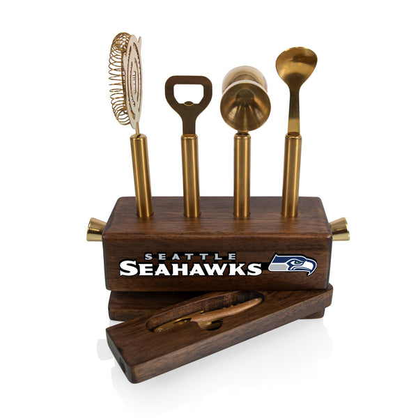 Seattle Seahawks - Sidecar 5-Piece Bar Tool Set