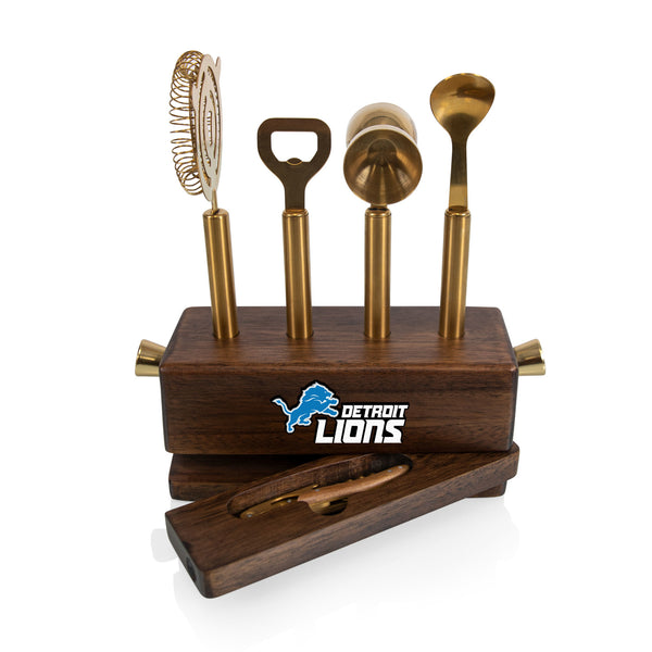 Detroit Lions - Sidecar 5-Piece Bar Tool Set