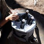 Kansas Jayhawks - On The Go Roll-Top Backpack Cooler