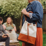 Sirolo Canvas & Leatherette Tote