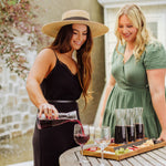 Cava Wine Tasting Kit with 4 Glass Carafes
