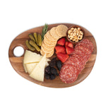 Pebble Shaped Acacia Serving Board