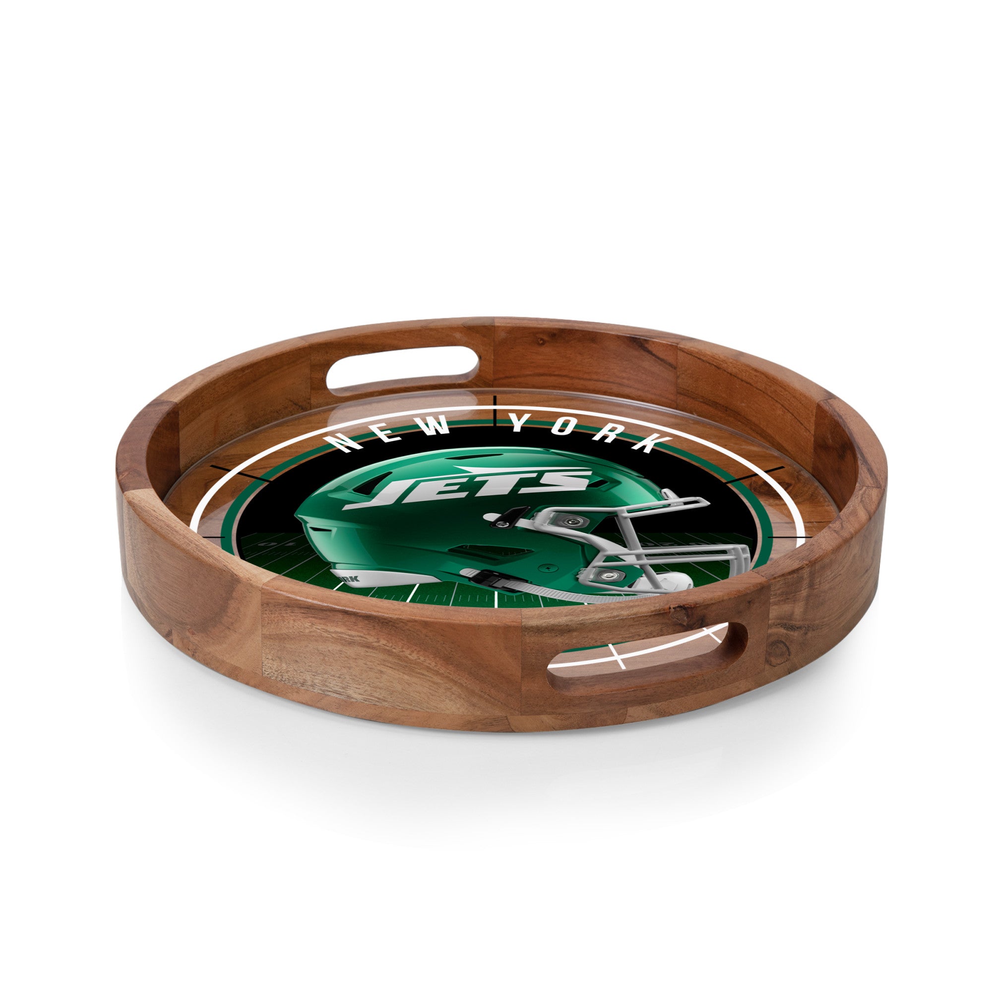 New York Jets - Barista Serving Tray with Glass Insert