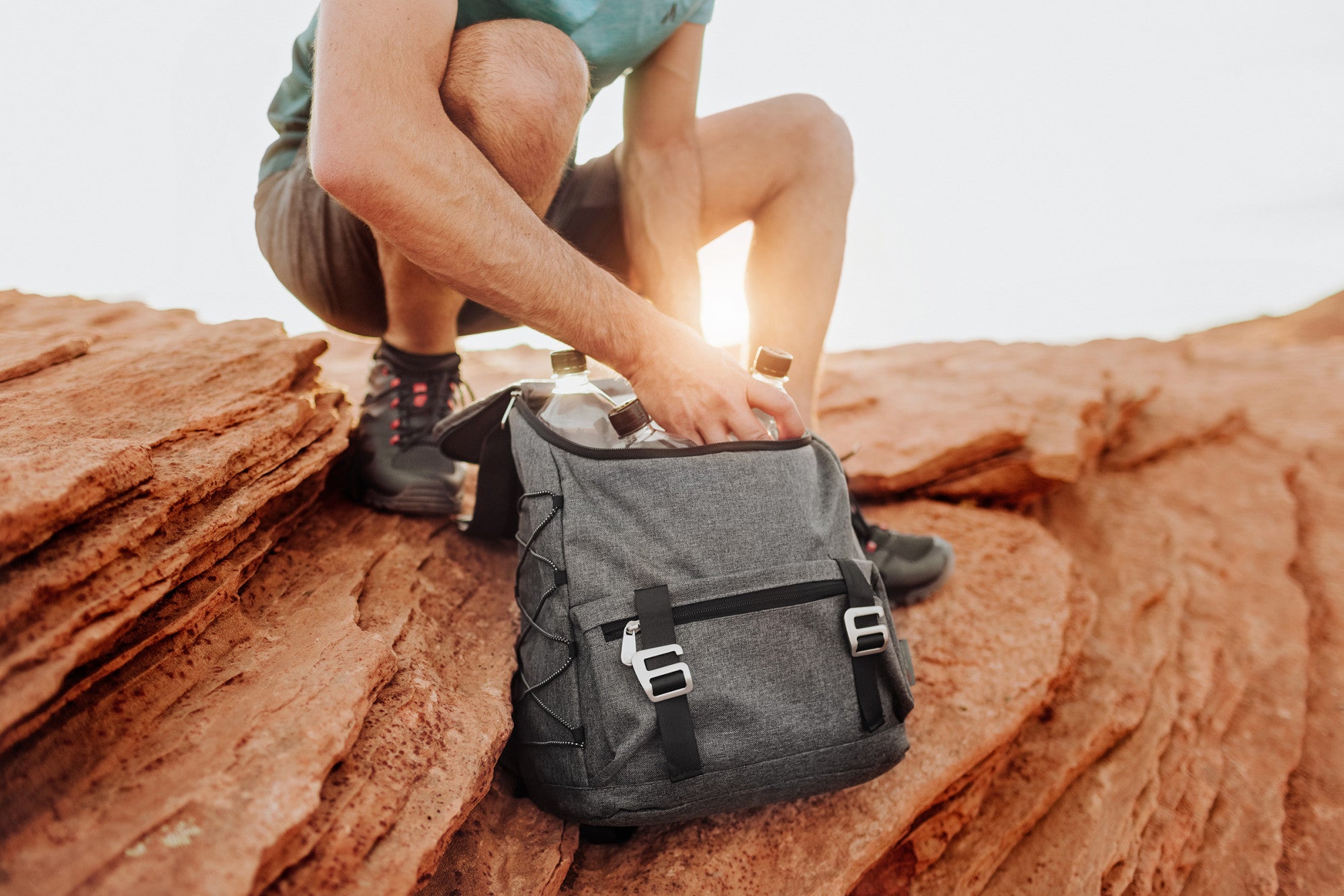 San Jose Sharks - On The Go Traverse Backpack Cooler