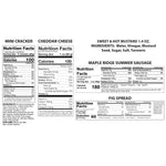 Botella Cheese Board with Gourmet Gift Pack