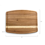 Mandalorian Grogu - Ovale Acacia Cutting Board