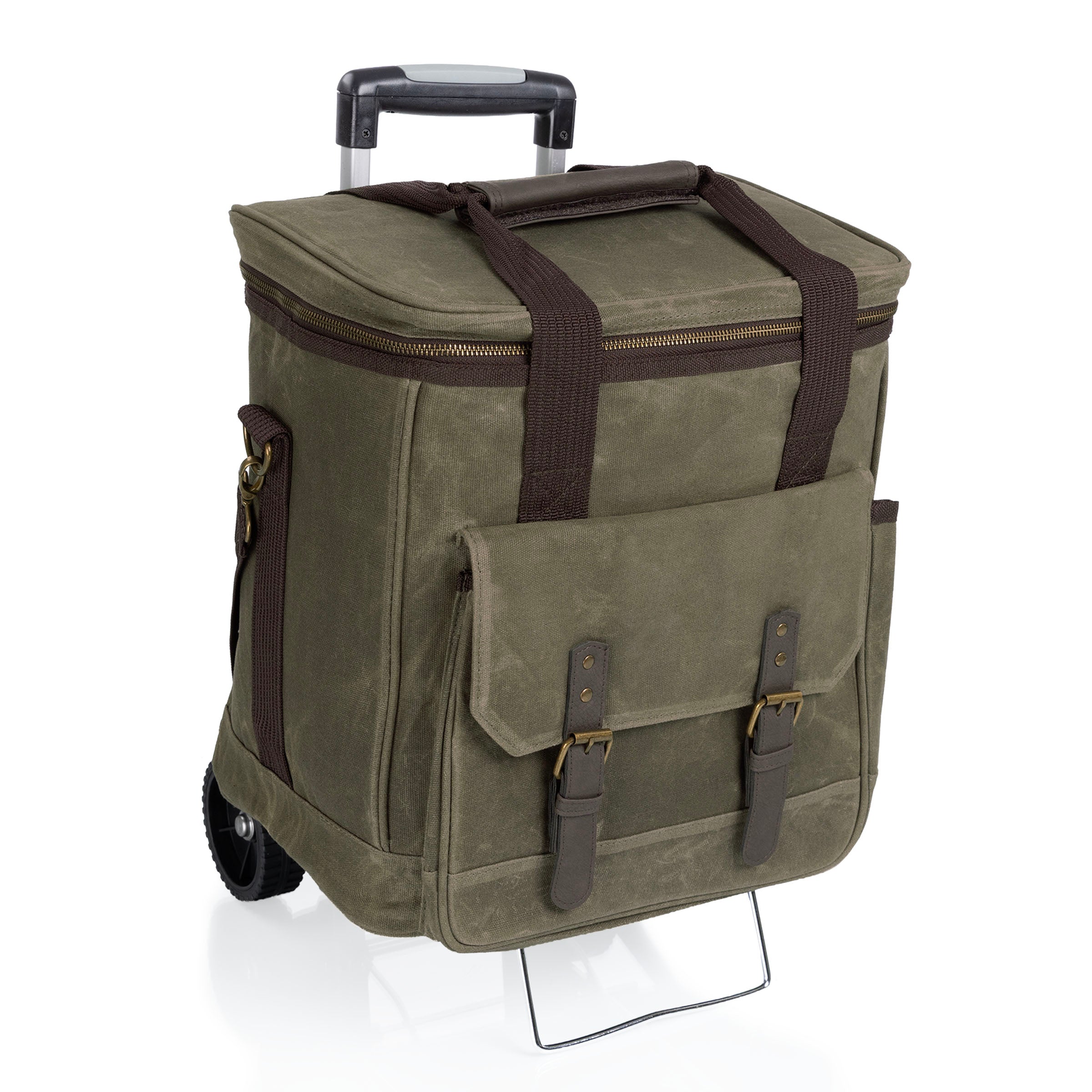 Weekender 6 Bottle Insulated Wine Bag with Trolley