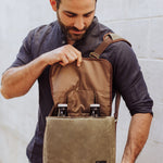Insulated Double Growler Tote