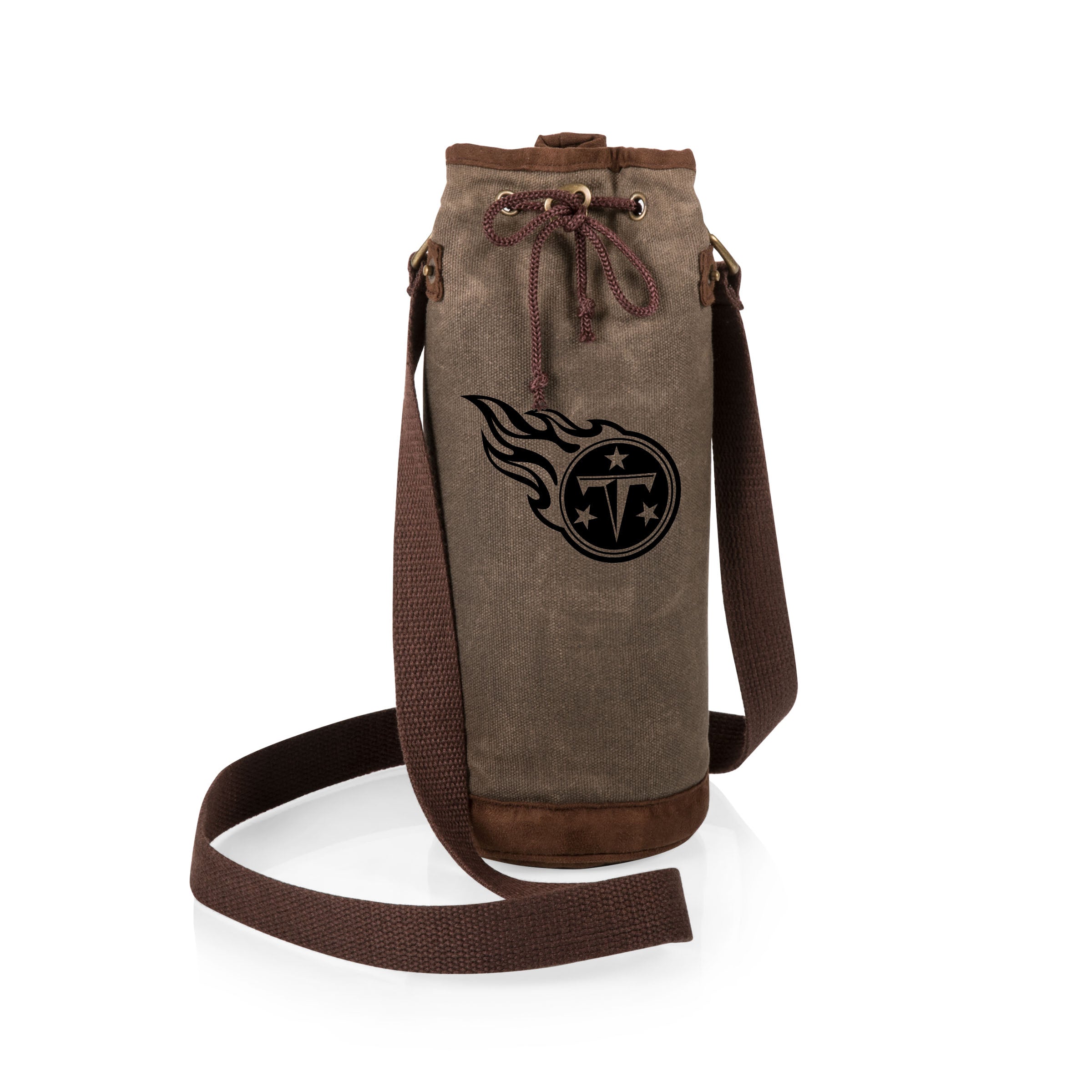Tennessee Titans - Waxed Canvas Wine Tote