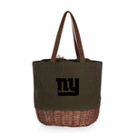 New York Giants - Coronado Canvas and Willow Basket Tote