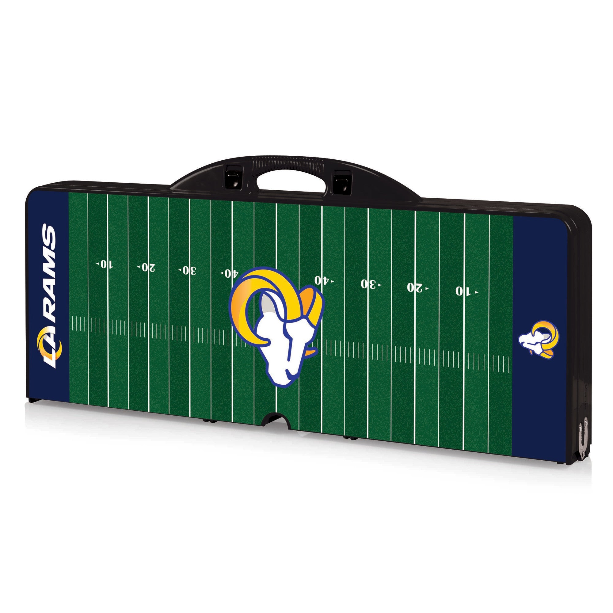 Los Angeles Rams - Picnic Table Portable Folding Table with Seats