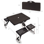 Dallas Stars Hockey Rink - Picnic Table Portable Folding Table with Seats