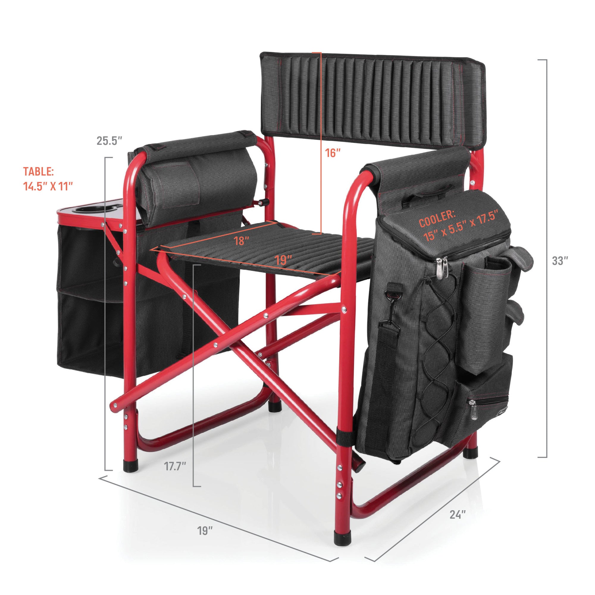 Kansas City Chiefs - Fusion Camping Chair